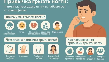 Привычка грызть ногти (онихофагия): безобидное действие или тревожный симптом?